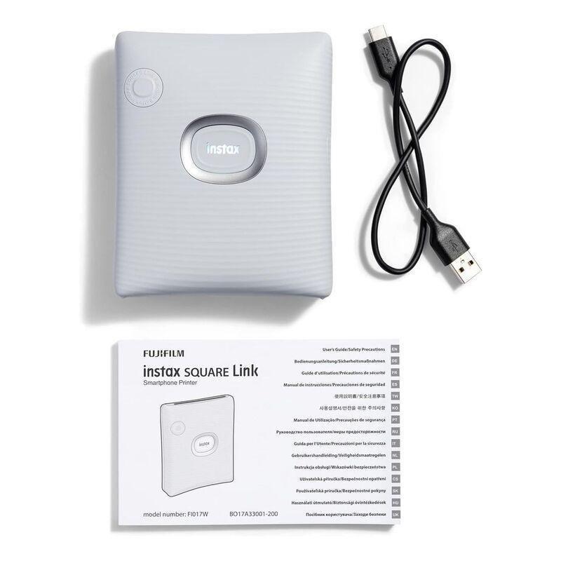FujiFilm instax Square Link Smartphone Printer - Ash White, , large image number 7