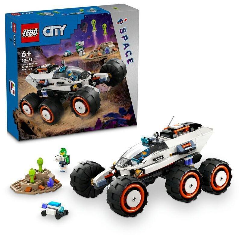 LEGO City Space Explorer Rover And Alien Life 60431 (311 Pieces), , large image number 0