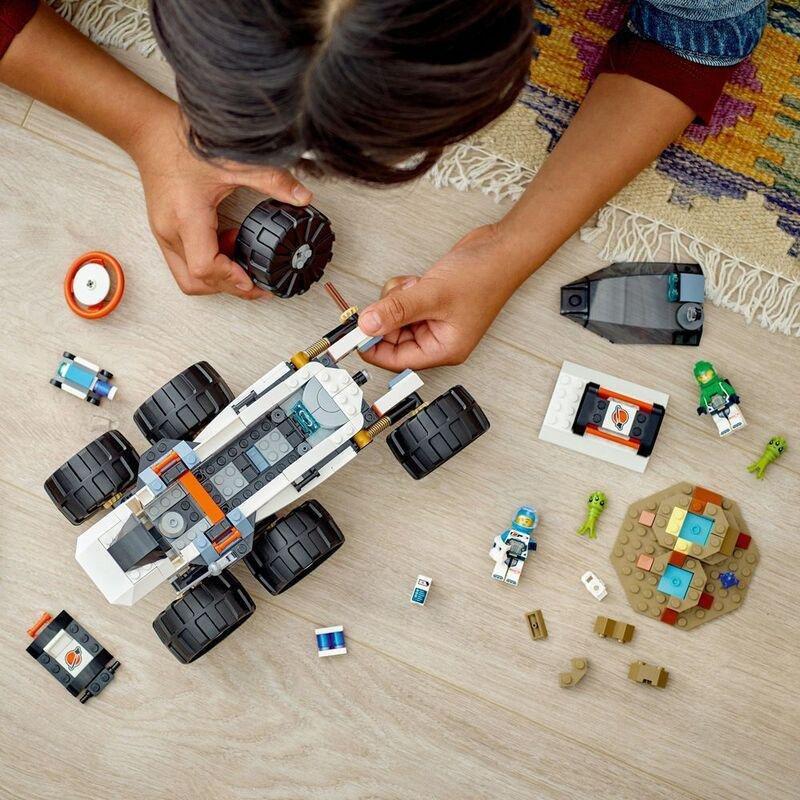 LEGO City Space Explorer Rover And Alien Life 60431 (311 Pieces), , large image number 4