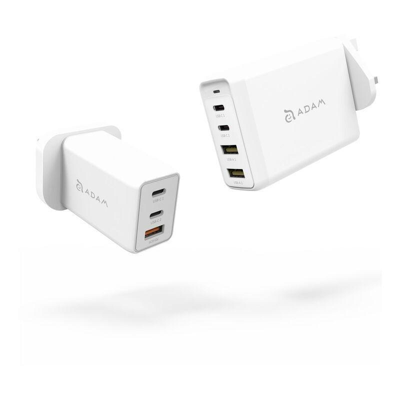 Adam Elements OMNIA Pro USB-C PD / QC 3.0 GaN 100W Fast Charging Kit - White, , medium