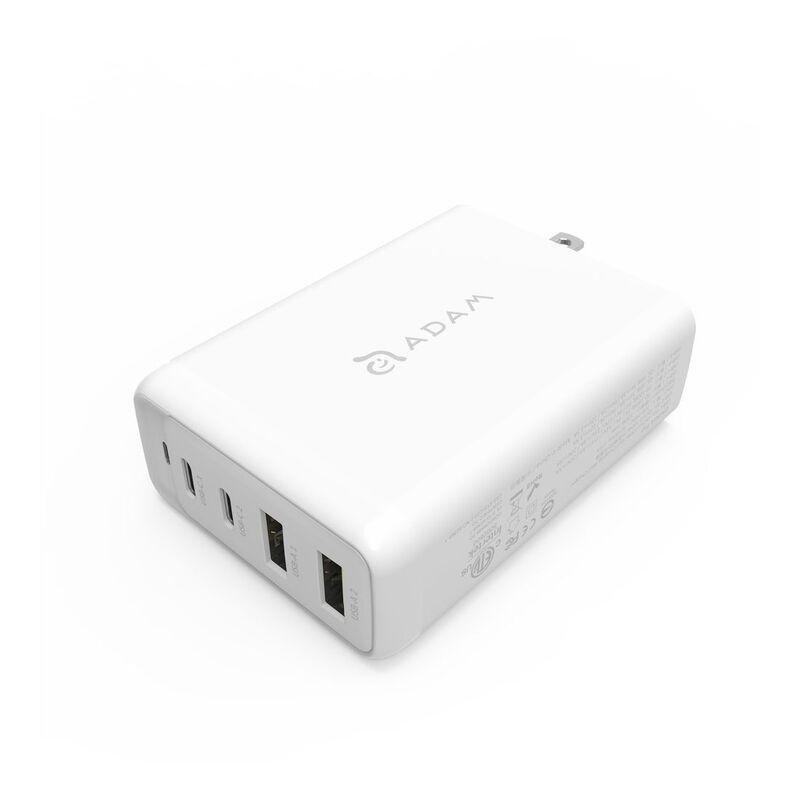 Adam Elements OMNIA Pro USB-C PD / QC 3.0 GaN 100W Fast Charging Kit - White, , large image number 4
