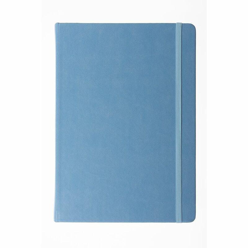 Collins Debden Legacy Feint Ruled A5 Notebook Light Blue, , medium