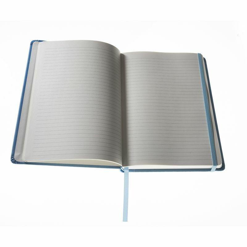 Collins Debden Legacy Feint Ruled A5 Notebook Light Blue, , large image number 2