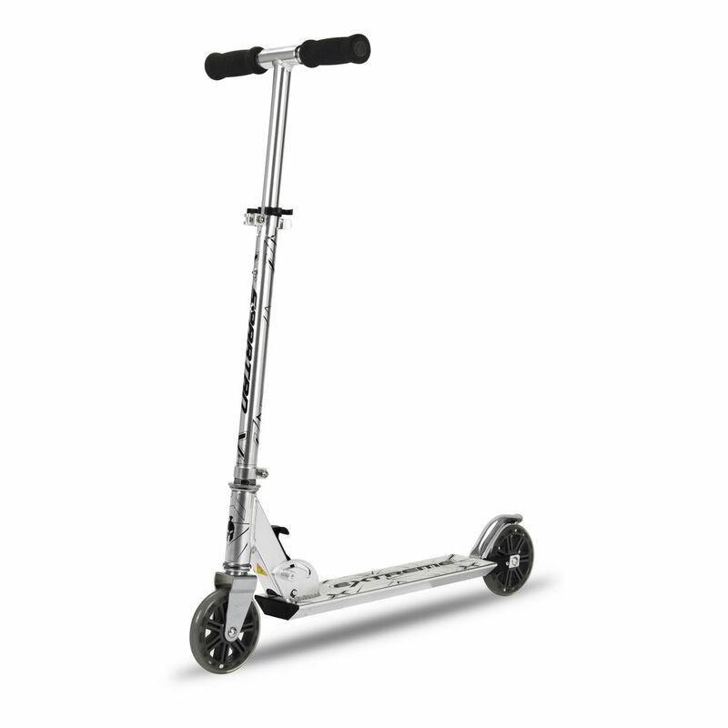Spartan Extreme 120 mm Silver Folding Scooter, , large image number 0