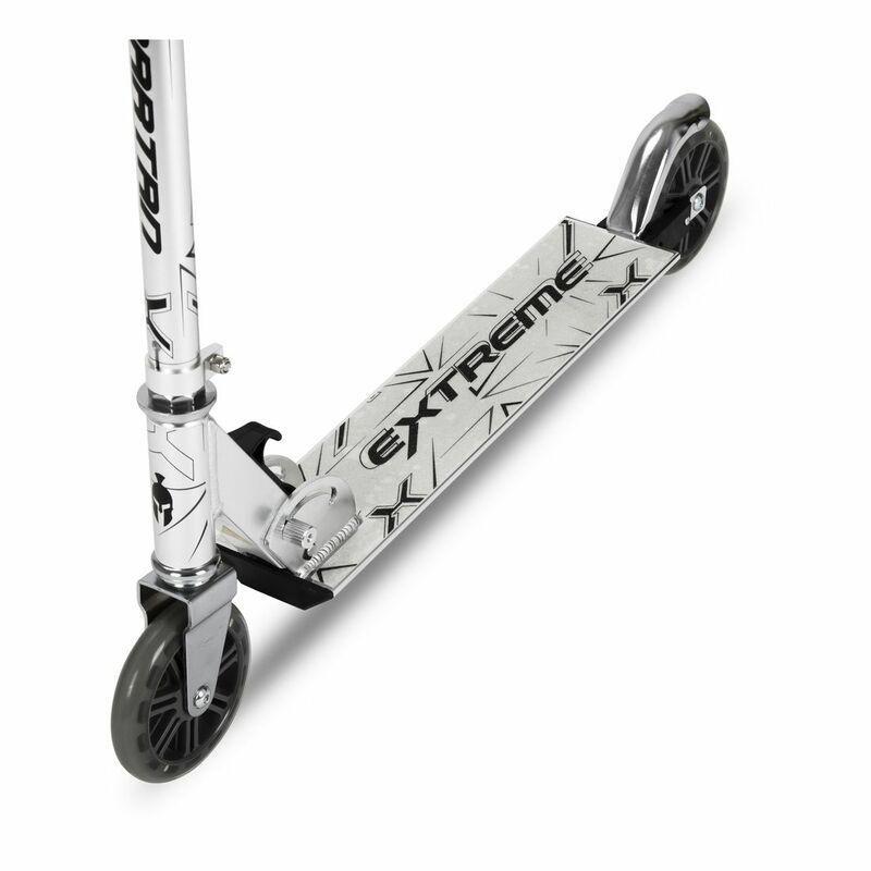 Spartan Extreme 120 mm Silver Folding Scooter, , large image number 1