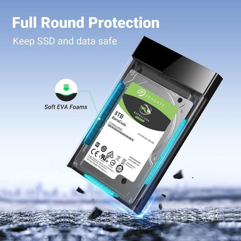 UGREEN USB 3.0 To SATA III Hard Drive Enclosure, , large image number 8