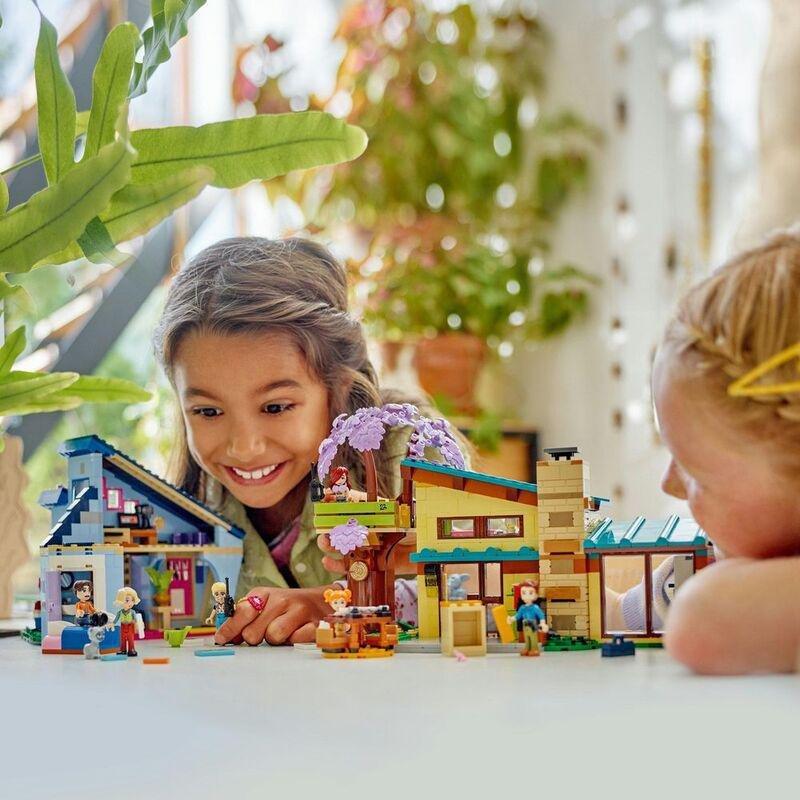 LEGO Friends Olly And Paisley's Family Houses 42620 (1126 Pieces), , large image number 2