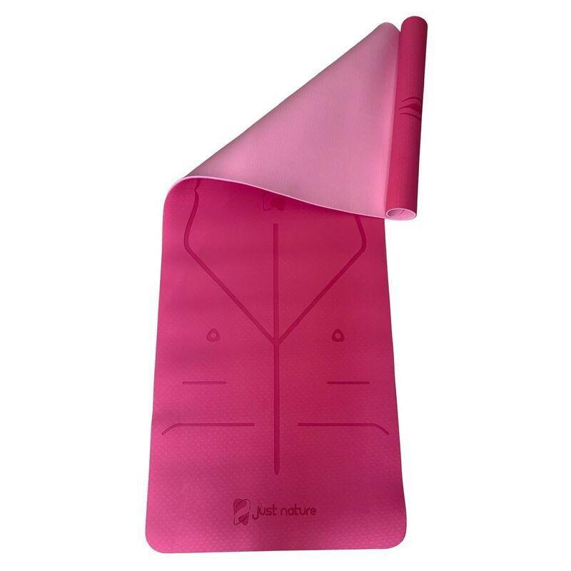 Just Nature Double Layer Yoga Mat - Rose, , medium