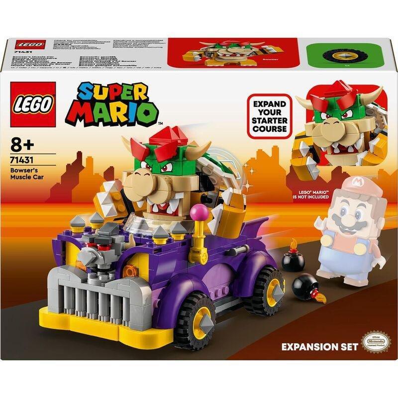 LEGO Super Mario Bowser's Muscle Car Expansion Set 71431 (458 Pieces), , large image number 2