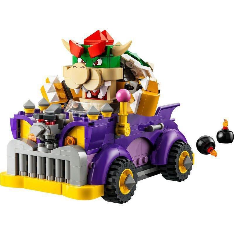 LEGO Super Mario Bowser's Muscle Car Expansion Set 71431 (458 Pieces), , large image number 8