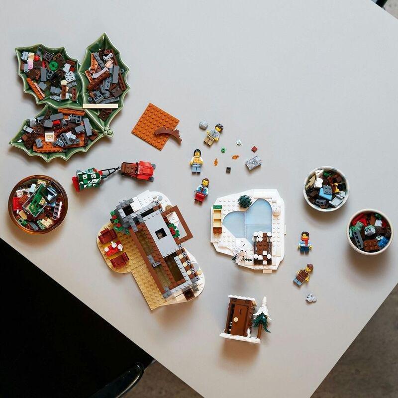 LEGO Icons Alpine Lodge Winter Village Collection 10325 (1517 Pieces), , large image number 4