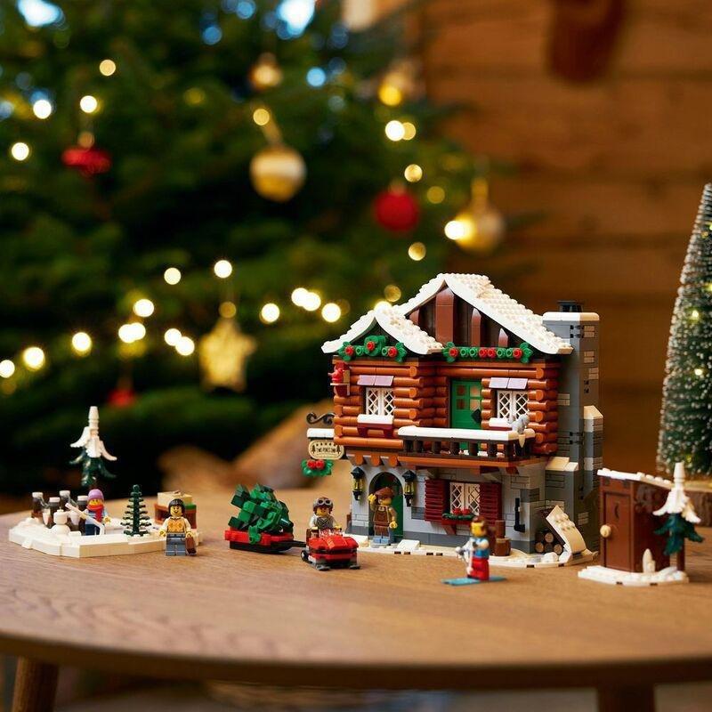 LEGO Icons Alpine Lodge Winter Village Collection 10325 (1517 Pieces), , large image number 5