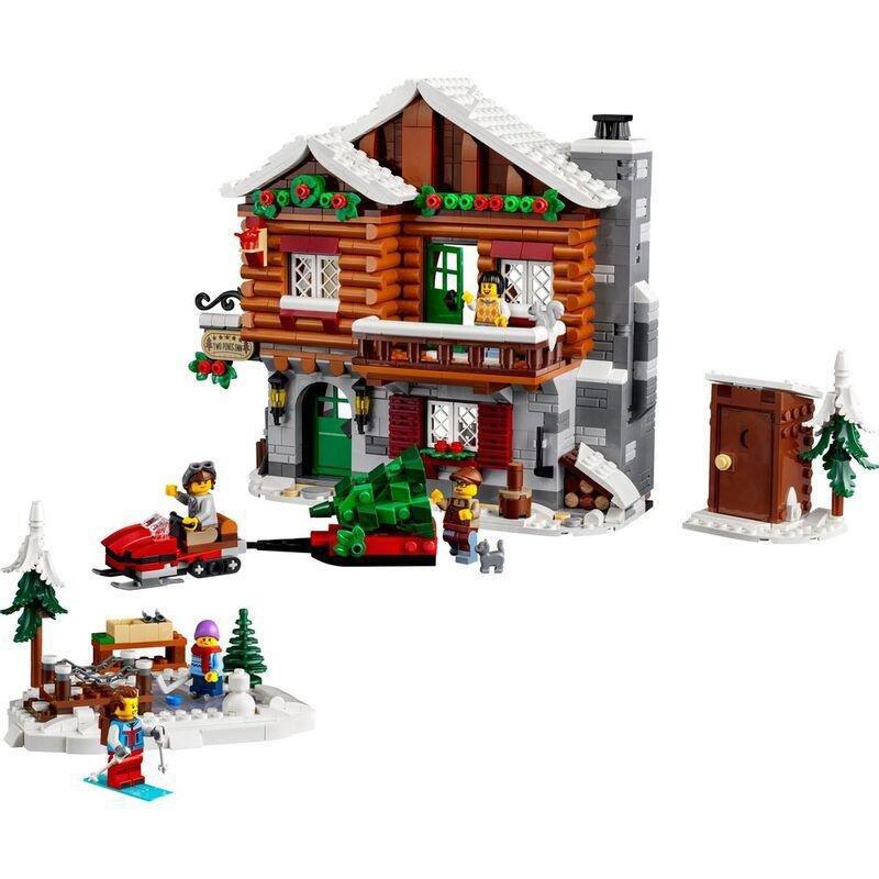 LEGO Icons Alpine Lodge Winter Village Collection 10325 (1517 Pieces), , large image number 9