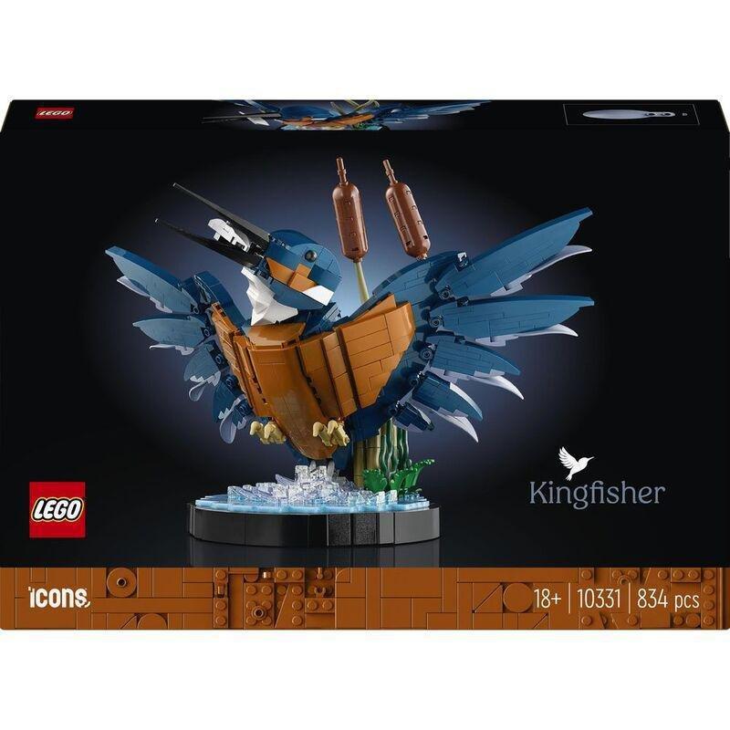 LEGO Icons Kingfisher Bird 10331 (834 Pieces), , large image number 2