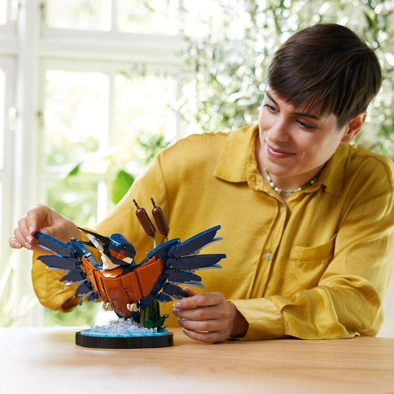 LEGO Icons Kingfisher Bird 10331 (834 Pieces), , large image number 3