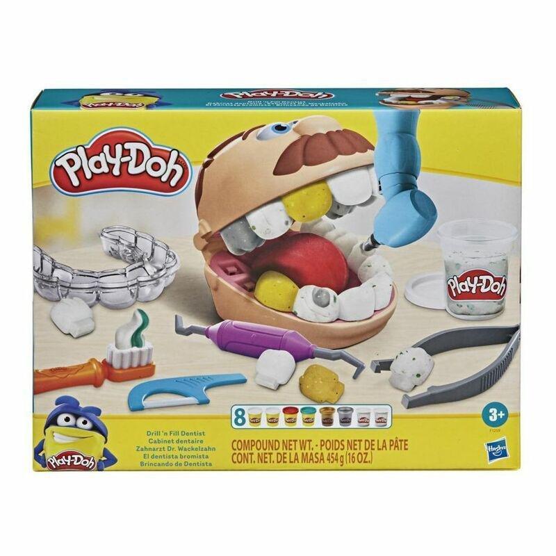 Play-Doh Doctor Drill N Fill Gold Playseet, , large image number 0