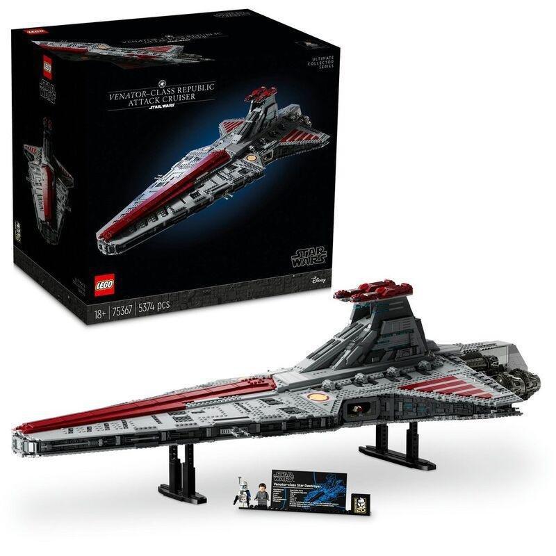 LEGO Star Wars Venator-Class Republic Attack Cruiser 75367 (5374 Pieces), , medium