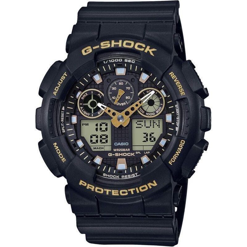 Casio G-Shock GA-100GBX-1A9DR Men's Digital Watch, , medium