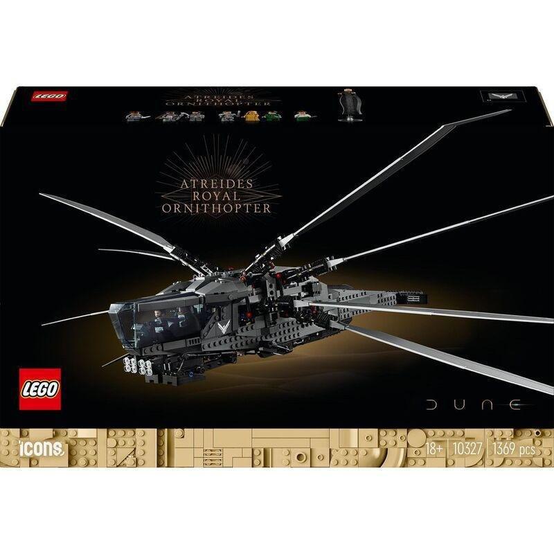 LEGO Icons Dune Atreides Royal Ornithopter 10327 (1369 Pieces), , large image number 2