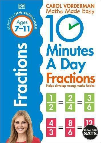 10 Minutes A Day Fractions | Carol Vorderman, , large image number 0