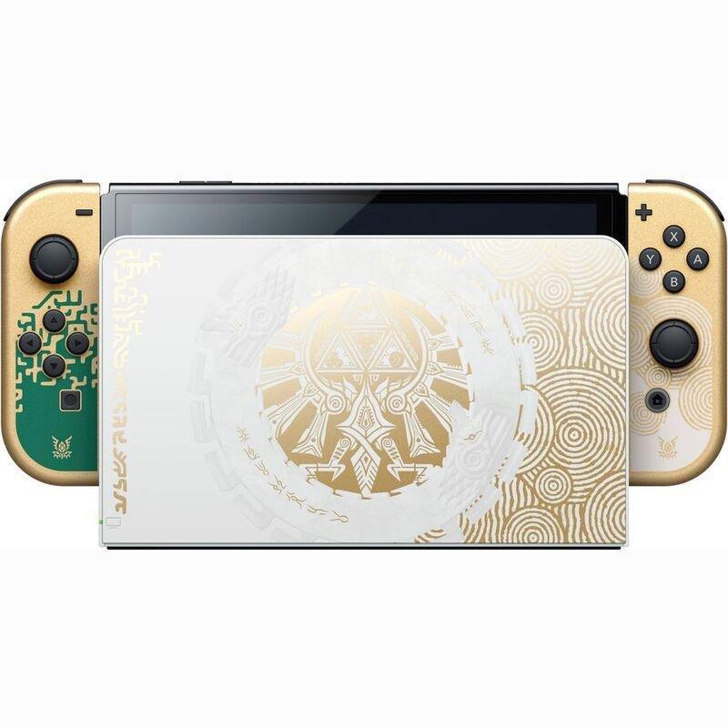 Nintendo Switch OLED Model - The Legend of Zelda: Tears of the Kingdom Edition + The Legend of Zelda Tears of Kingdom - Nintendo Switch, , large image number 3