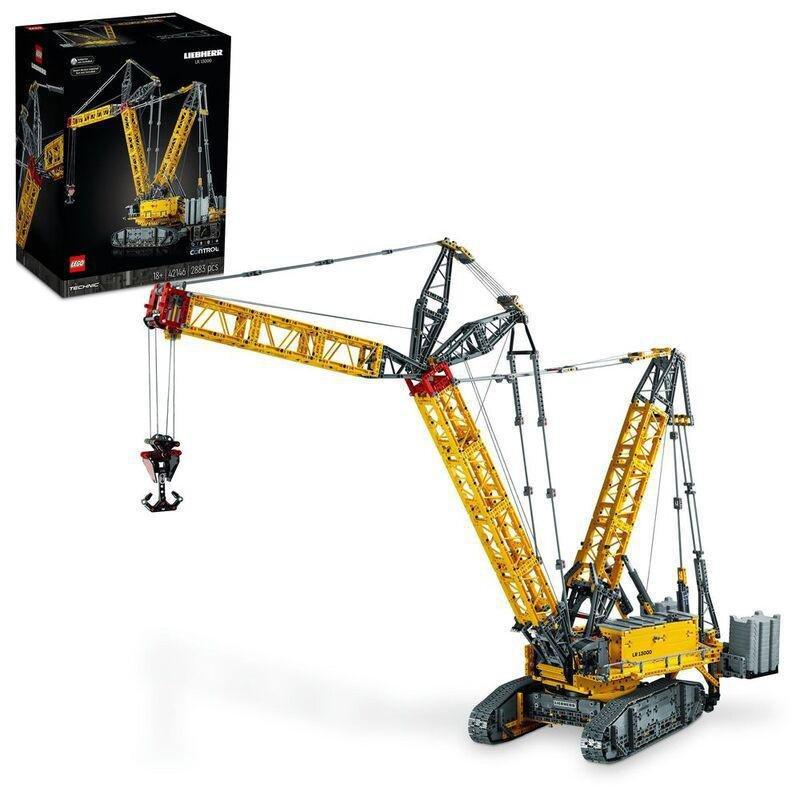LEGO Technic Liebherr Crawler Crane LR 13000 42146 Building Kit (2,883 Pieces), , medium