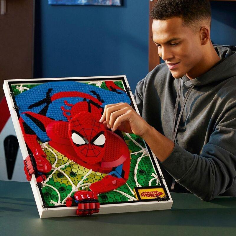 LEGO Art The Amazing Spider-Man 31209 Building Kit (2,099 Pieces), , large image number 1