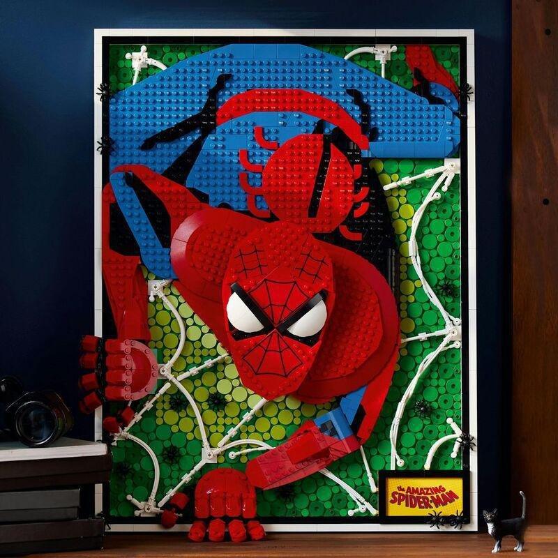 LEGO Art The Amazing Spider-Man 31209 Building Kit (2,099 Pieces), , large image number 3