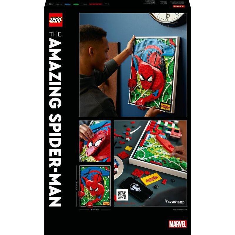 LEGO Art The Amazing Spider-Man 31209 Building Kit (2,099 Pieces), , large image number 6