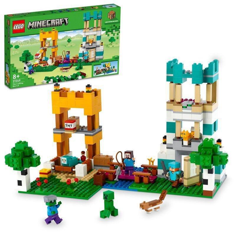 LEGO Minecraft The Crafting Box 4.0 21249 Building Toy Set (605 Pieces), , large image number 0