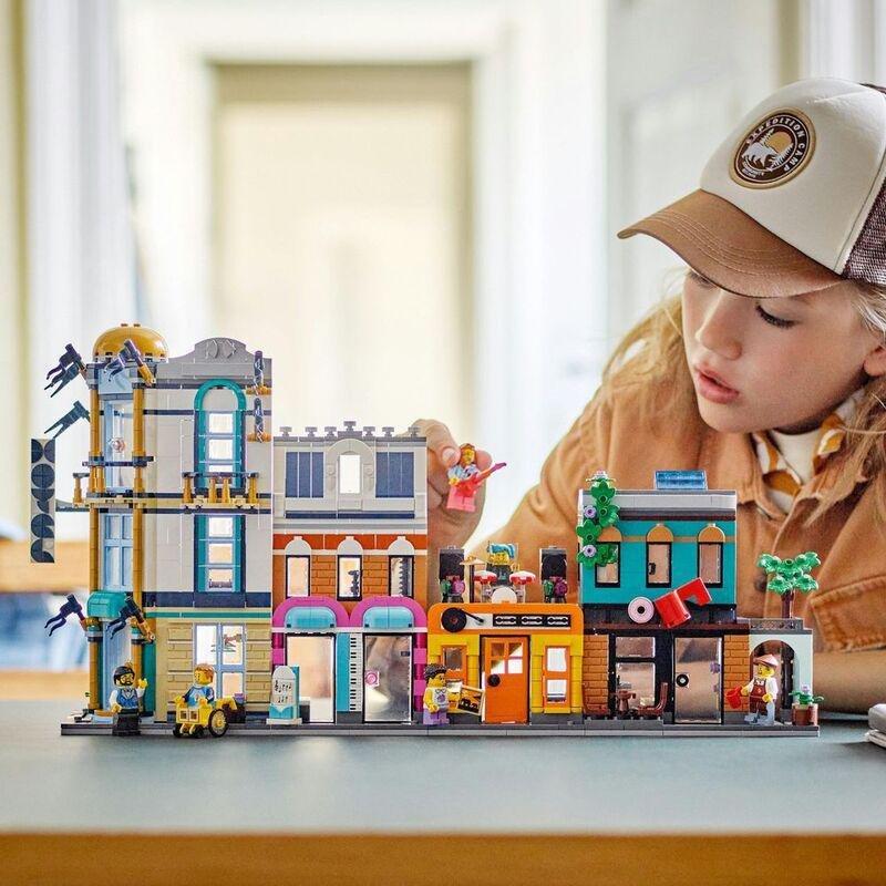 LEGO Creator Main Street 31141 Building Toy Set (1,459 Pieces), , large image number 1