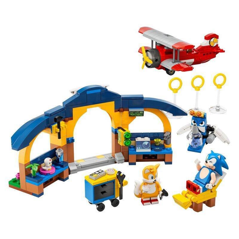 LEGO Sonic the Hedgehog Tails' Workshop and Tornado Plane 76991 (376 Pieces), , large image number 4