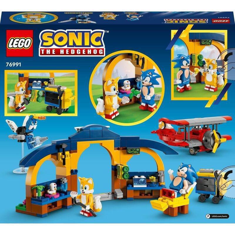 LEGO Sonic the Hedgehog Tails' Workshop and Tornado Plane 76991 (376 Pieces), , large image number 6