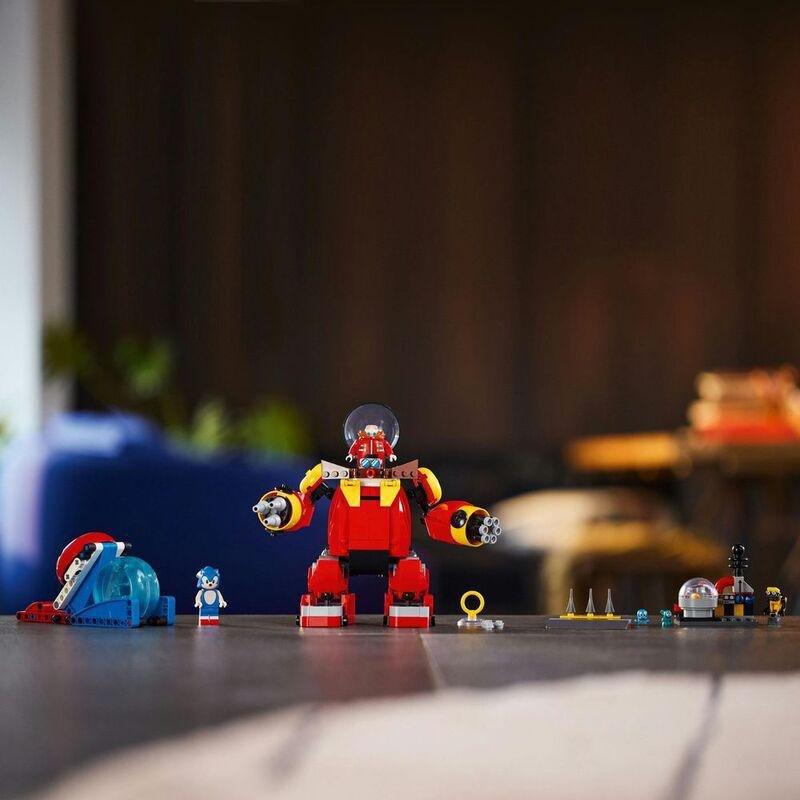 LEGO Sonic the Hedgehog Sonic vs. Dr. Eggman's Death Egg Robot 76993 (615 Pieces), , large image number 3