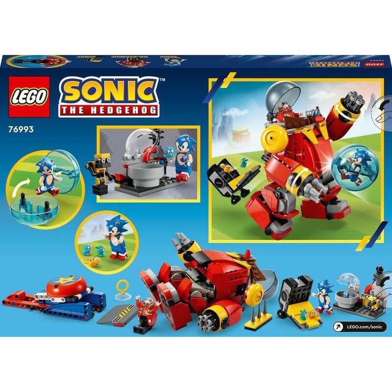 LEGO Sonic the Hedgehog Sonic vs. Dr. Eggman's Death Egg Robot 76993 (615 Pieces), , large image number 6