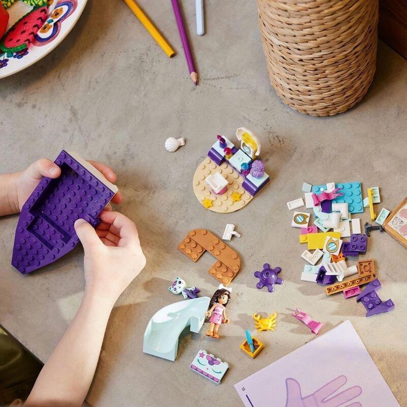 LEGO Gabby & MerCat's Ship & Spa 10786 Building Toy Set (88 Pieces), , large image number 2