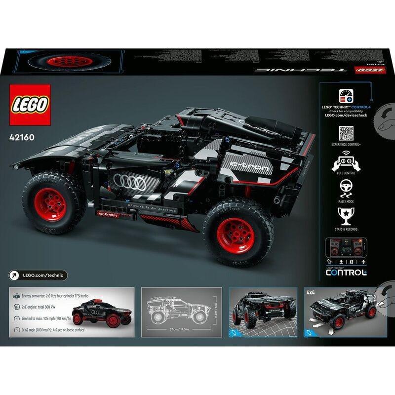 LEGO Technic Audi RS Q e-tron 42160 Building Toy Set (914 Pieces), , large image number 3