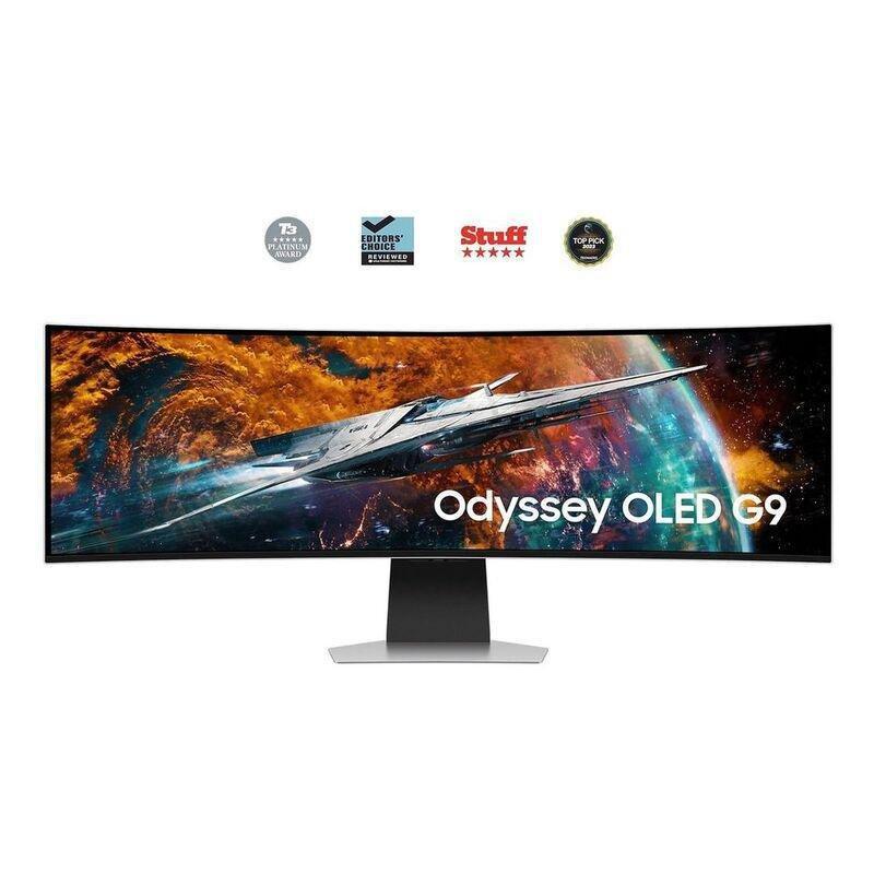 Samsung 49" Odyssey OLED G9 G95Sc Gaming Monitor, , large image number 6