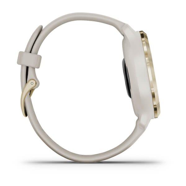 Garmin Venu 2S 40mm Light Gold Stainless Steel Bezel with Light Sand Case & Silicone, , large image number 4