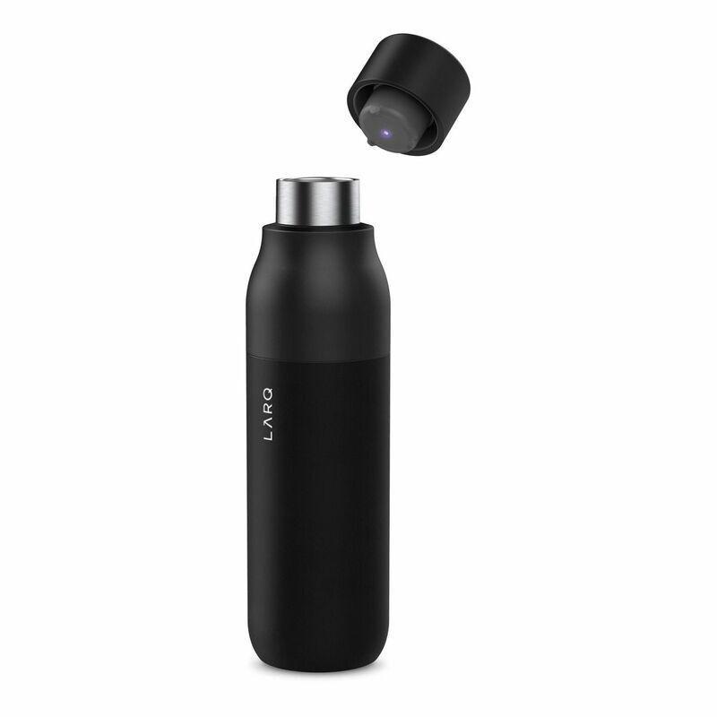 LARQ Bottle PureVis Obsidian Water Bottle 500ml/17oz Black, , large image number 1