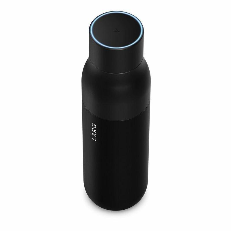 LARQ PureVis Water Bottle 500mL Obsidian Black