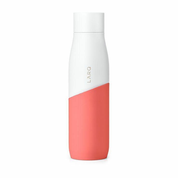 LARQ Bottle PureVis Movement Water Bottle 710ml/24oz White/Coral, , large image number 0