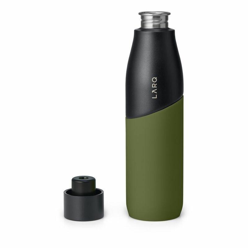 LARQ Bottle PureVis Movement Terra Edition Water Bottle 710ml/24 oz Black/Pine, , large image number 2