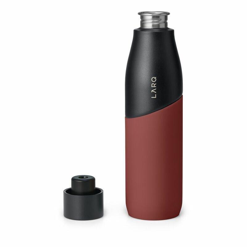 LARQ Bottle PureVis Movement Terra Edition Water Bottle 710ml/24oz Black/Clay, , large image number 1