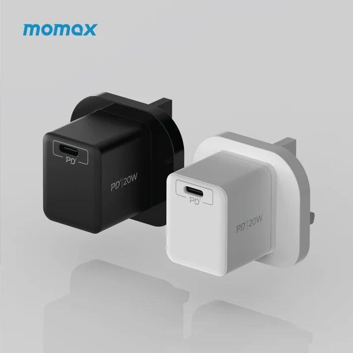 Momax OnePlug 20W Mini USB-C Fast Charger - White, , large image number 1