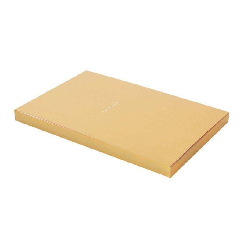 kikki.K B5 Feature Notepad Luxury Gold, , large image number 1