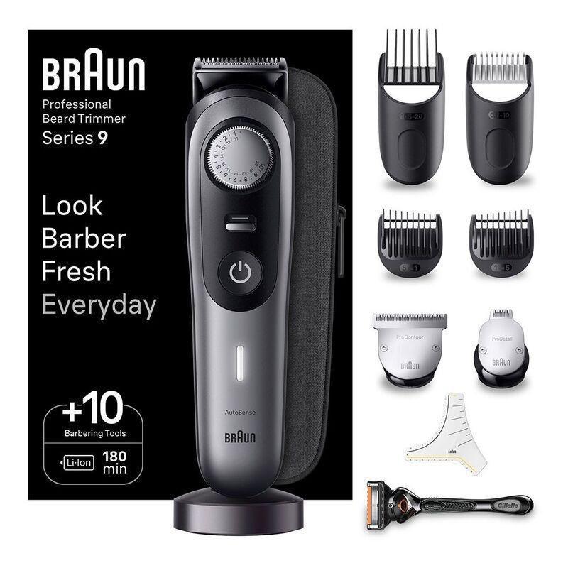 Braun BT 9420 Pro Beard Trimmer 9 With ProBlade/ProWheel/Lock & 10 Barbering Tools, , large image number 1