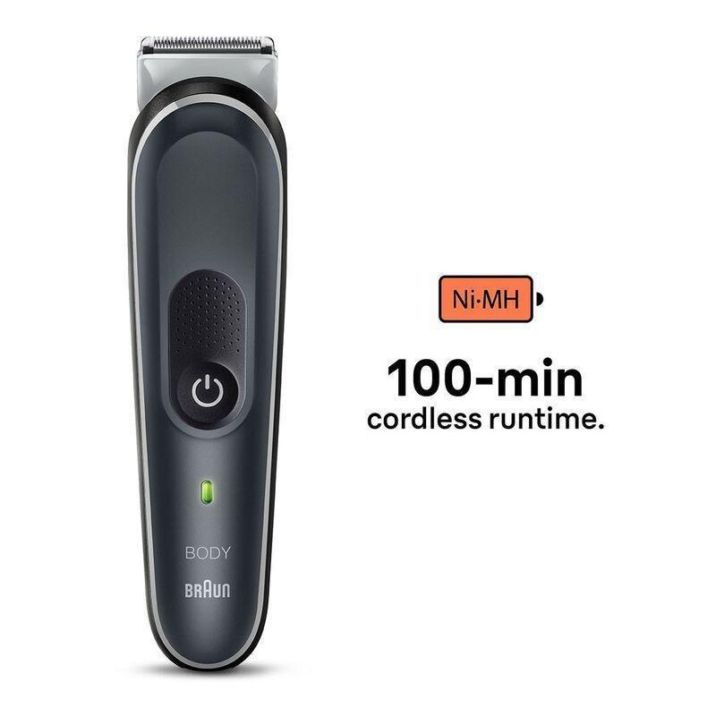 Braun BG 5360 Body Groomer 5 Full Body with SkinShield Technology/Waterproof/4 Tools, , large image number 1