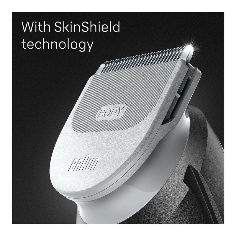 Braun BG 5360 Body Groomer 5 Full Body with SkinShield Technology/Waterproof/4 Tools, , large image number 4
