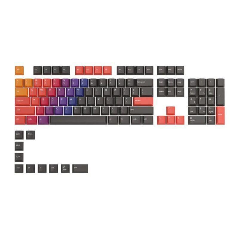 Glorious PBT Celestial Fire ANSI Mechanical Keycaps GMMK (114 Keys), , large image number 1